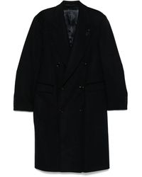 Lardini - Wollen Jas Met Dubbele Rij Knopen - Lyst