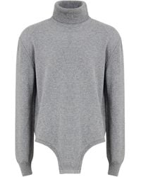 Maison Margiela - タートルネック ニットトップ - Lyst