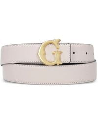 Guess - Cintura Reversibile Con Logo G - Lyst