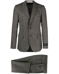 Valentino Garavani - Single-breasted Tweed Suit - Lyst