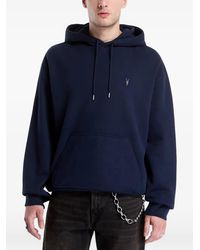AllSaints - Hoodie Asher Ramskull À Logo Brodé - Lyst