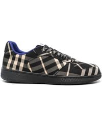 Burberry - Check Terrace Sneakers - Lyst