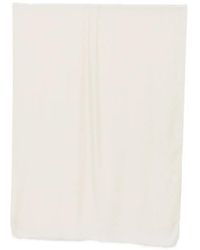 Max Mara - Monogram-Jacquard Frayed Scarf - Lyst