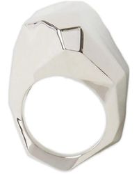 Lanvin - Faceted Ring - Lyst