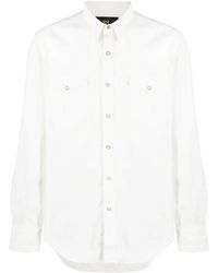 RRL - Long-Sleeve Cotton Shirt - Lyst