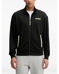 Guess - Pullover Mit Logo-Print - Lyst