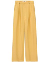 Ba&sh - Deana Pleated Wide-Leg Trousers - Lyst
