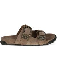 Ash - Buckle-Strap Flat Sandals - Lyst
