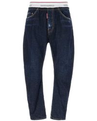DSquared² - Bro Jean Distressed Jeans - Lyst