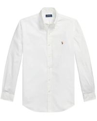 Polo Ralph Lauren - Pony-Embroidered Stretch-Oxford Shirt - Lyst