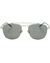 Saint Laurent - Metal-frame Sunglasses - Lyst