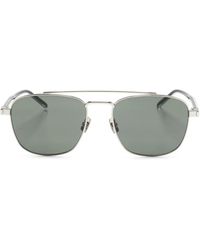 Saint Laurent - Metal-frame Sunglasses - Lyst