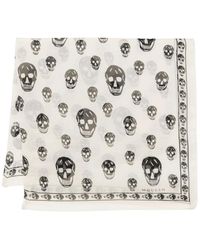 McQueen - Fular Classic Skull - Lyst