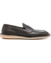 Dolce & Gabbana - Penny Leather Loafers - Lyst