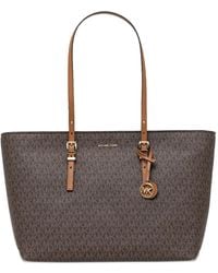 Michael Kors - Monogram-pattern tote bag - Lyst