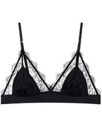 Love Stories - Lace-Trim Triangle Bralette - Lyst
