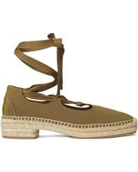 Polo Ralph Lauren - Grosgrain Lace-Up Heeled Espadrille - Lyst