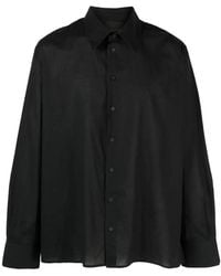 Tessitura - Oversized Long-Sleeve Shirt - Lyst