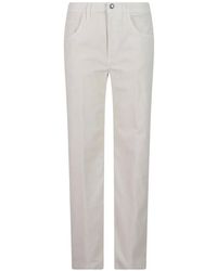Dondup - Corduroy Straight-Leg Trousers - Lyst