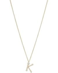 Sophie Bille Brahe - 18K Recycled Soprano K Diamond Necklace - Lyst