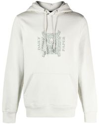 Daily Paper - Graphic Logo-print Cotton Hoodie - Lyst