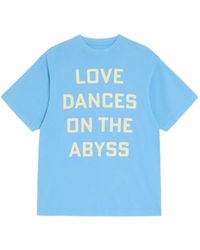 Valentino Garavani - Cotton T-Shirt With Love Dances On The Abyss &Amp; Made - Lyst