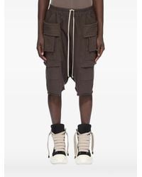 Rick Owens - Creatch Cargo Pods Multi-Pocket Cargo Shorts - Lyst
