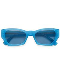 Retrosuperfuture - Amata Estate Geometric-Frame Sunglasses - Lyst