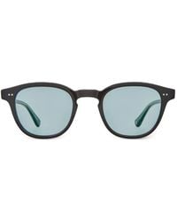 Garrett Leight - Evan Sun Zonnebril Met Rond Montuur - Lyst
