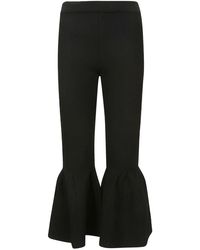 CFCL - Ribbed Flared Trousers - Lyst