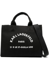 Karl Lagerfeld - Rue St-guillaume Square Tote Bag - Lyst