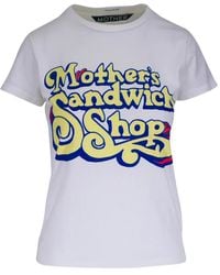 Mother - The Boxy Goodie Goodie Graphic-Print T-Shirt - Lyst