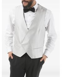 Corneliani - Academy Cerimonia Logo-Print Waistcoat - Lyst