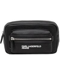 KARL LAGERFELD - Zip-Fastening Belt Bag - Lyst