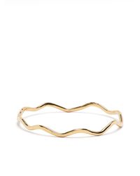 Dower & Hall - Hammered Waterfall 3mm Bangle - Lyst