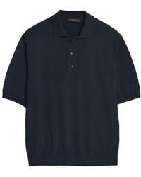 Zanone - Polo Con Botones - Lyst