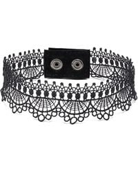 Manokhi - Lace Choker Necklace - Lyst