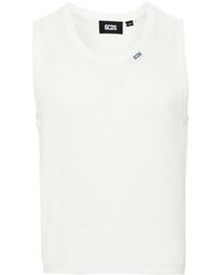 Gcds - Waffle-Knit Sleeveless Jumper - Lyst