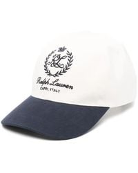 Ralph Lauren - Logo-Embroidered Baseball Cap - Lyst