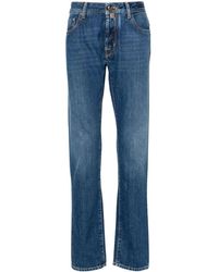 Jacob Cohen - Bard Mid-rise Slim-cut Jeans - Lyst