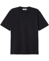 Lanvin - Mother And Child Embroidered Cotton Jersey T-Shirt - Lyst