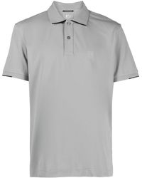 C.P. Company - Pikee-Poloshirt mit Logo-Print - Lyst