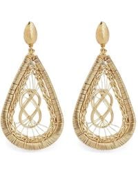 Gas Bijoux - Tojo Filea Braided Drop Earrings - Lyst