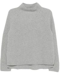 Max Mara - Ribbed-Knit Raglan-Sleeve Sweater - Lyst