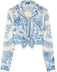 Versace - Underwater バロッコ シャツ - Lyst