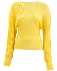 Balmain - Gerippter Pullover - Lyst