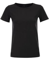 Weekend by Maxmara - Butterfly Logo Cotton T-Shirt - Lyst