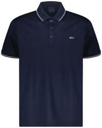 Paul & Shark - Embroidered-Logo Polo Shirt - Lyst