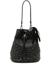 La Carrie - Andromeda Stud-Embellished Bucket Bag - Lyst