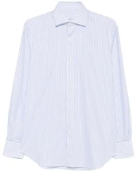 Alessandro Gherardi - Striped Cotton Shirt - Lyst